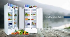Đánh giá tủ mát Sumikura 2 cánh 1000 lít SKSC-1202WG2/HW từ A - Z