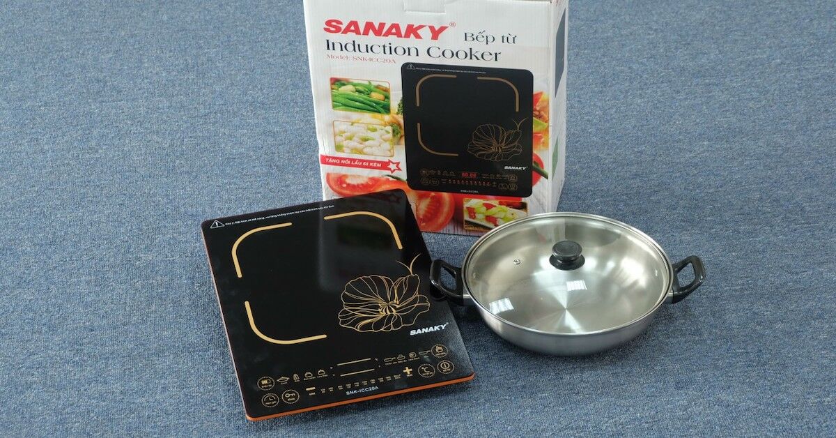 Đánh giá ưu nhược điểm của bếp từ Sanaky