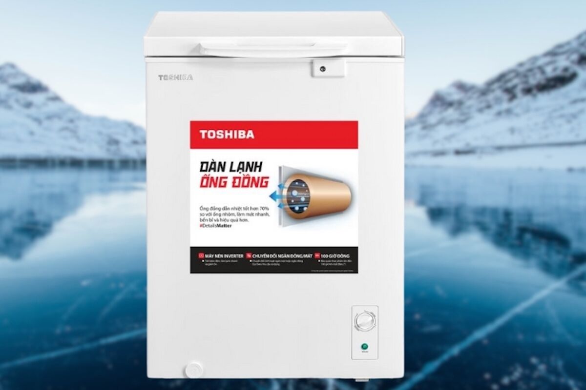 Đánh giá ưu nhược điểm của tủ đông Toshiba Inverter 143 lít GR-RC185CM-PMV(01)