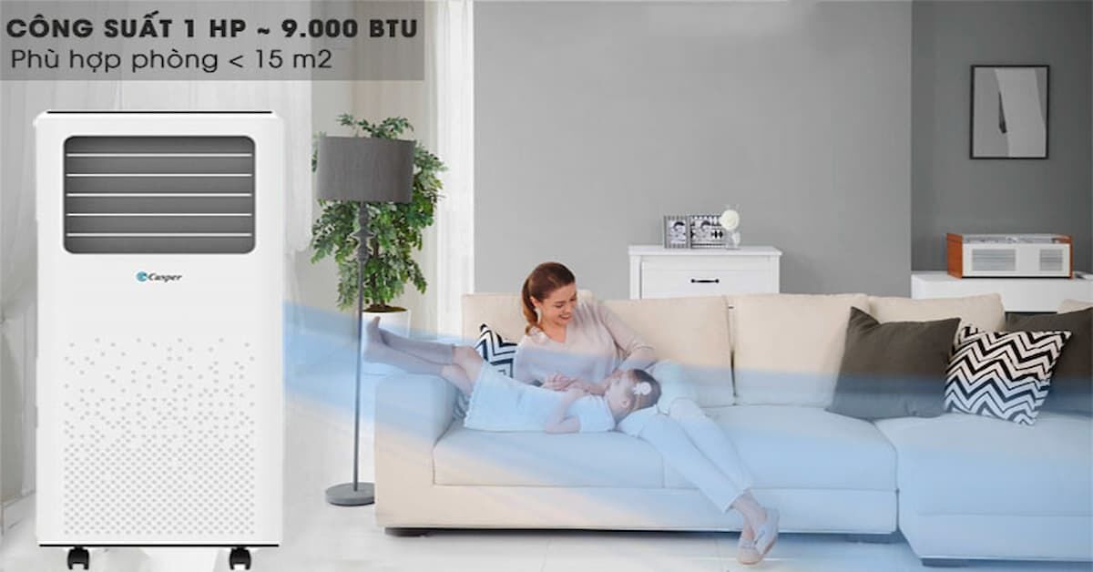 Đánh giá ưu nhược điểm của điều hòa di động Casper 9000 BTU PC-09TL33