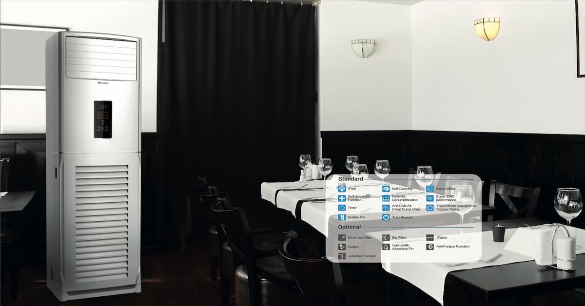 Đánh giá ưu nhược điểm của điều hòa cây 18000BTU FC-18TL22