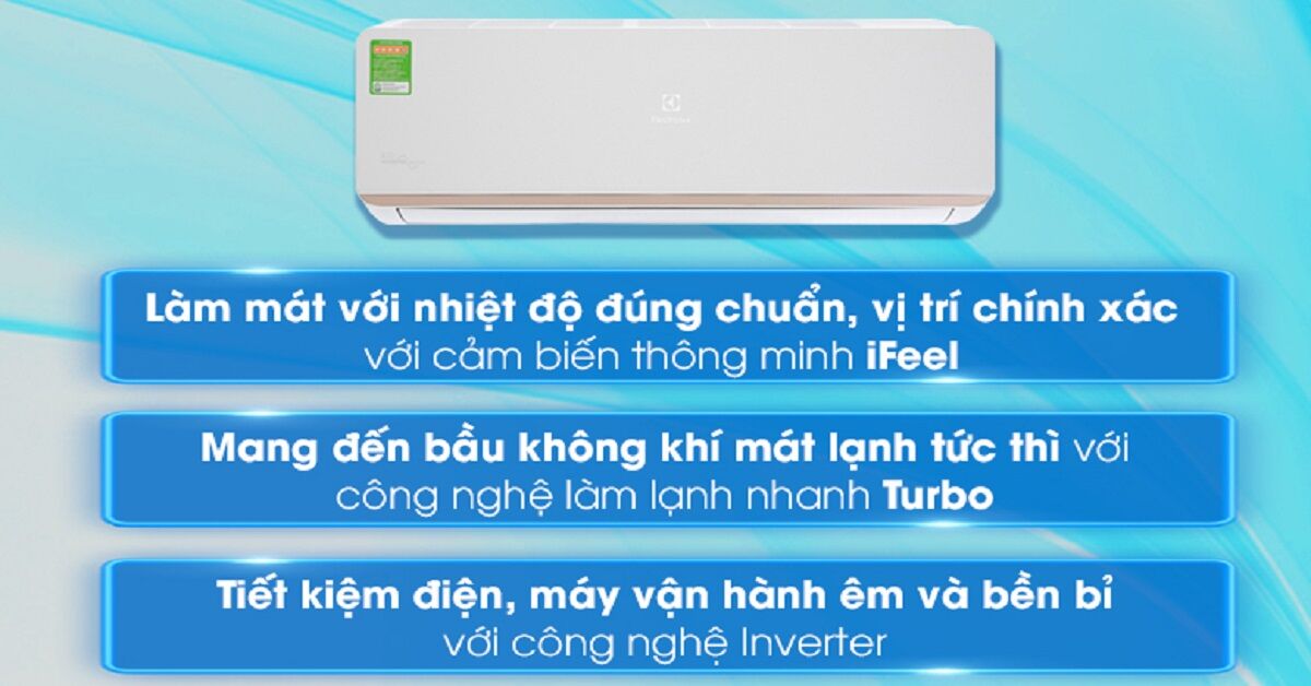 Đánh giá ưu – nhược điểm điều hòa Electrolux ESV09CRR-C2