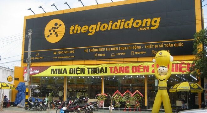 Danh sách các cửa hàng Thế giới di động tại Hà Nội