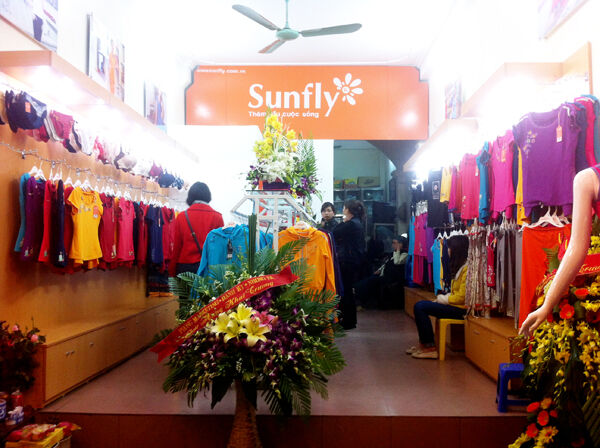 Danh sách các showroom, cửa hàng SUNFLY trên toàn quốc