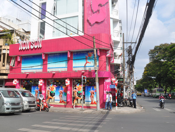Danh sách cửa hàng Nón Sơn trên cả nước