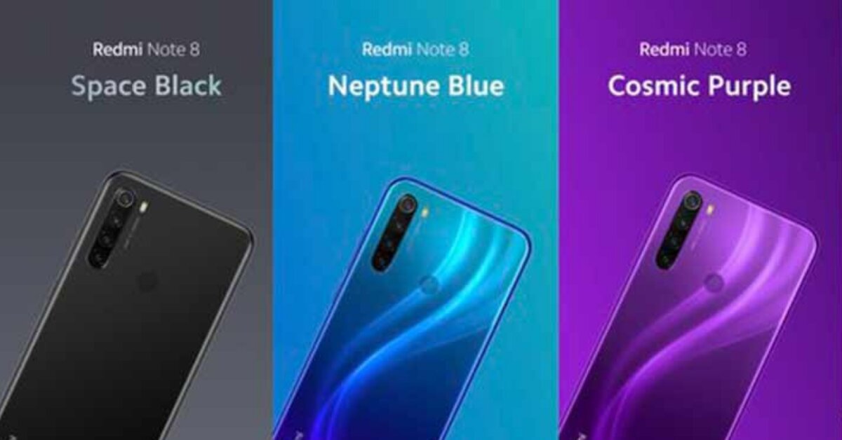Đập hộp và chiêm ngưỡng 3 phiên bản màu trên Xiaomi Redmi Note 8