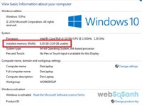 Dấu hiệu cho thấy Ram máy tính đã bị hỏng