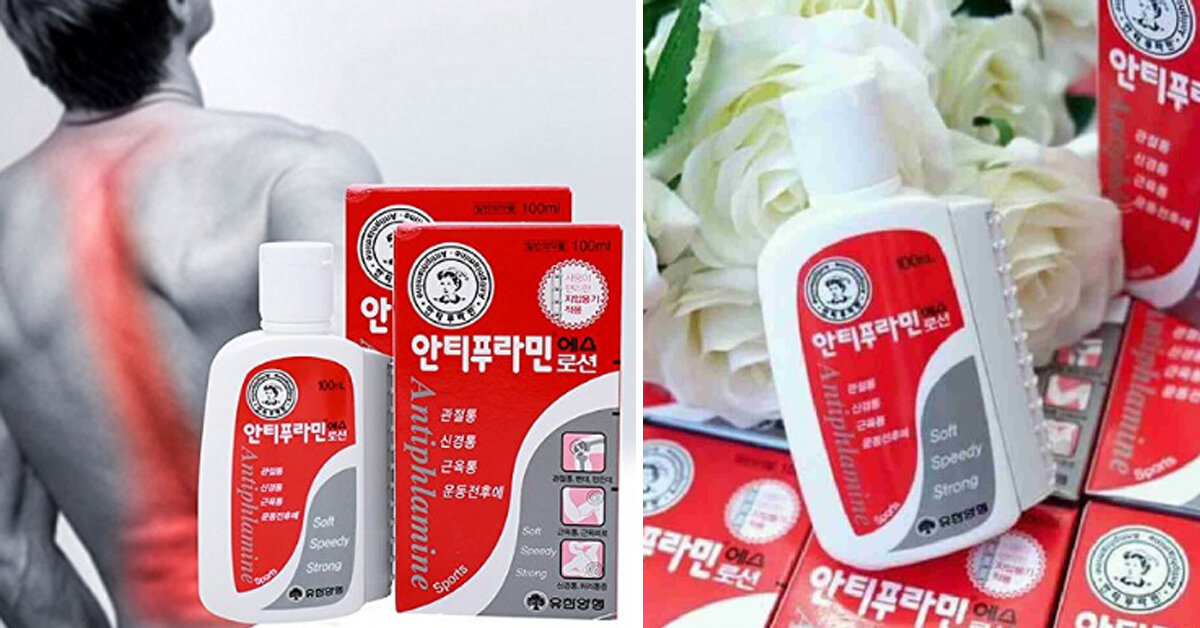 Dầu nóng hàn quốc Antiphlamine có mấy loại ? Mua ở đâu ?