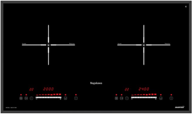 Bếp từ đôi Nagakawa nag1213m