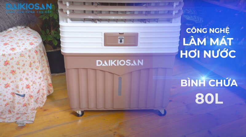 Đánh giá ưu nhược điểm cần chú ý của quạt điều hòa Daikiosan DM208