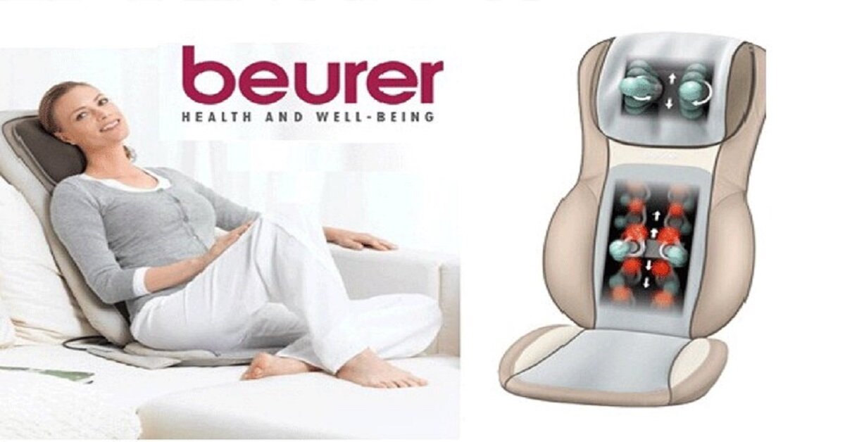 Đệm massage Beurer có những kiểu dáng và giá cả như thế nào?