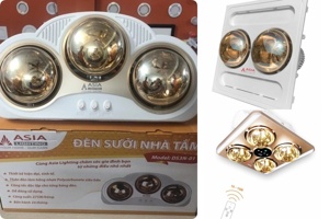 Đèn sưởi âm trần Asia: Giải pháp sưởi ấm lý tưởng trong năm 2024