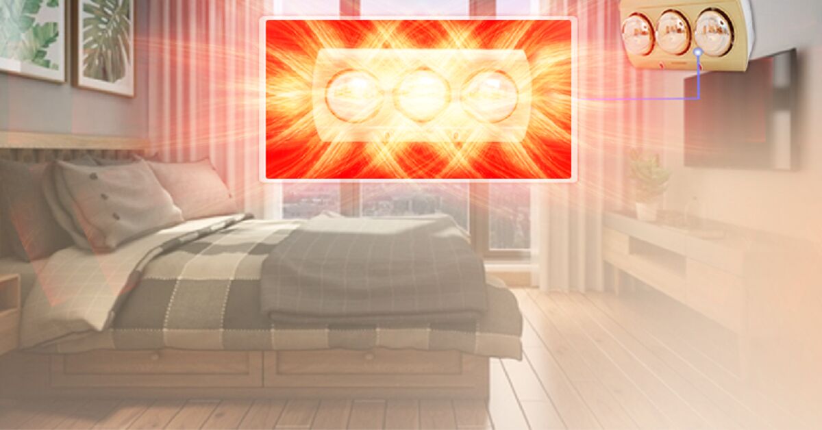 Đèn sưởi hồng ngoại là gì? Ưu – nhược điểm? Có nên mua không?