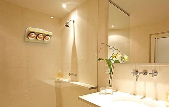 Đèn sưởi nhà tắm 3 bóng Kohn KN03G 825W có tốt không, giá bán?