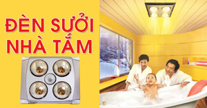 Đèn sưởi nhà tắm Kangaroo âm trần 4 bóng có an toàn không ?