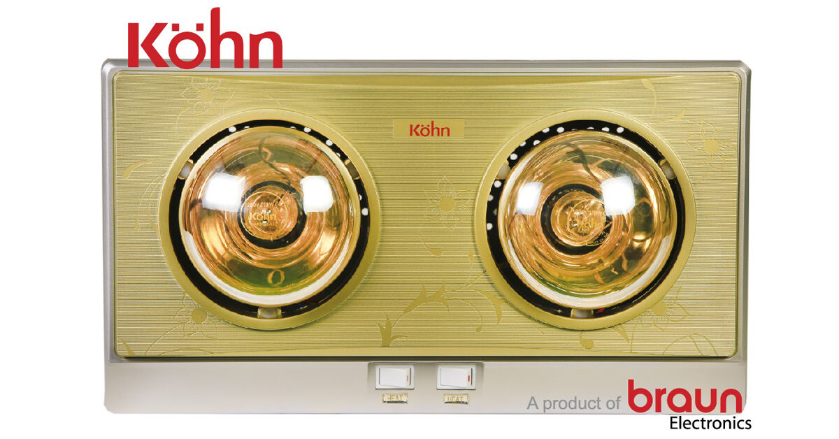 Đèn sưởi nhà tắm Kohn có tốt không ?