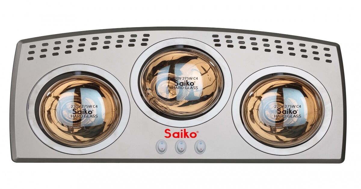 Đèn sưởi Saiko - sự lựa chọn cho không gian sống như spa đẳng cấp