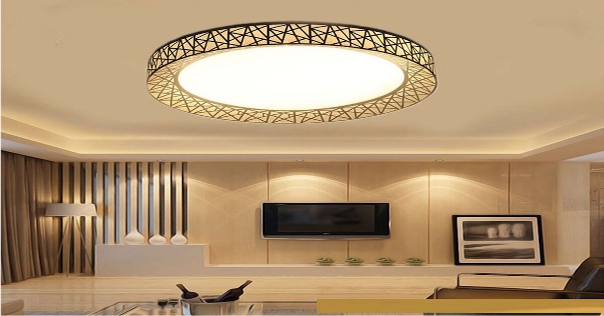 Đèn trần phòng khách hiện đại có những ưu điểm gì nổi bật?