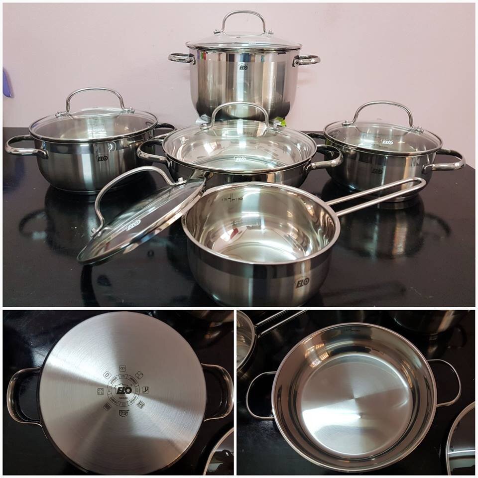 Bộ 5 nồi Elo New Lagoon có chất lượng tiêu chuẩn Châu Âu