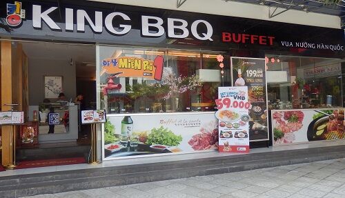 Địa chỉ các nhà hàng King BBQ tại Việt Nam