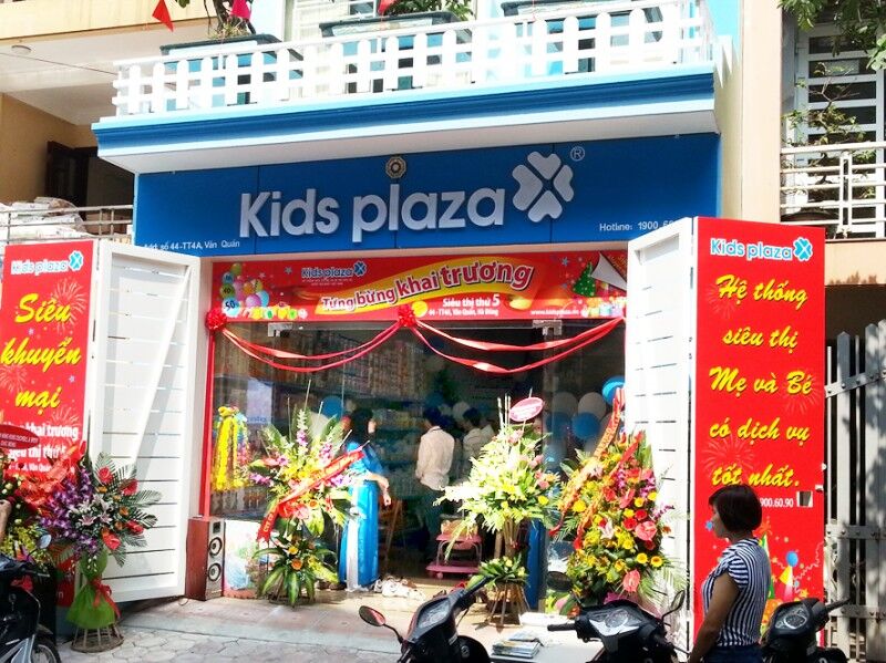 Địa chỉ cửa hàng Kids plaza tại Hà Nội và thành phố Hồ Chí Minh