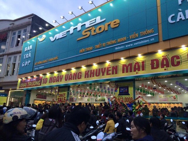 Địa chỉ cửa hàng Viettel Store tại Hà Nội và các tỉnh thành miền Bắc