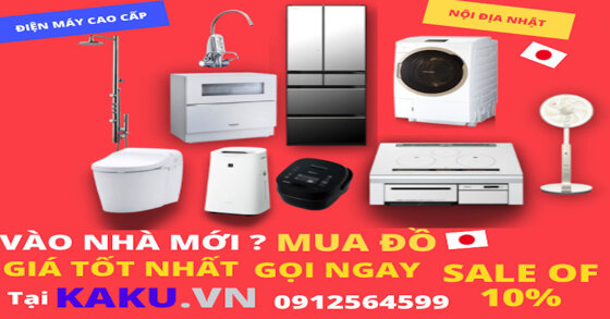 Địa chỉ mua sắm thiết bị nội địa Nhật Bản uy tín tại TP.HCM