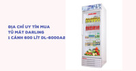 Địa chỉ mua tủ mát Darling 1 cánh 600 lít DL-6000A2 ở đâu chất lượng, uy tín?