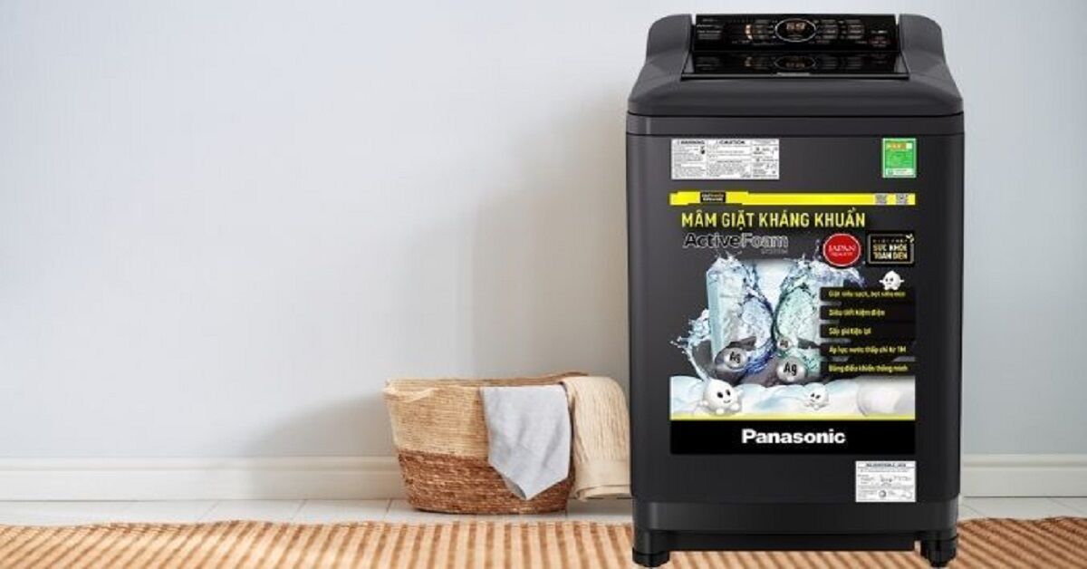 Điểm danh 3 công nghệ giặt sạch nổi bật trên máy giặt Panasonic 9kg NA-F90A4BRV