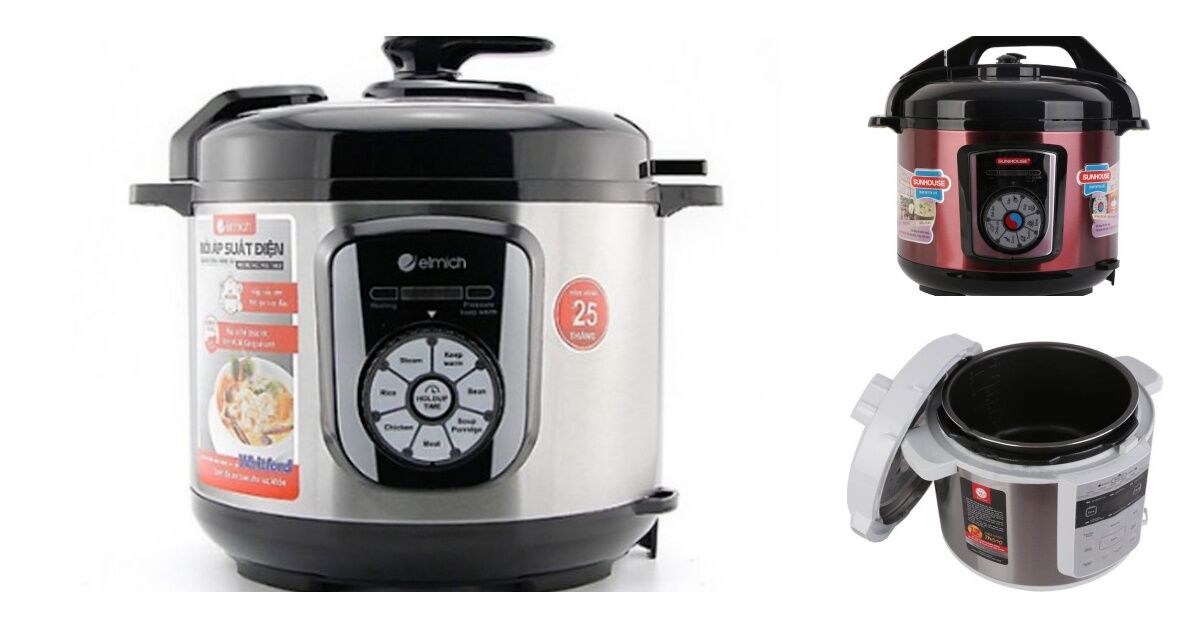 Điểm danh 4 chiếc nồi áp suất 5 lít giá tốt nhất hiện nay