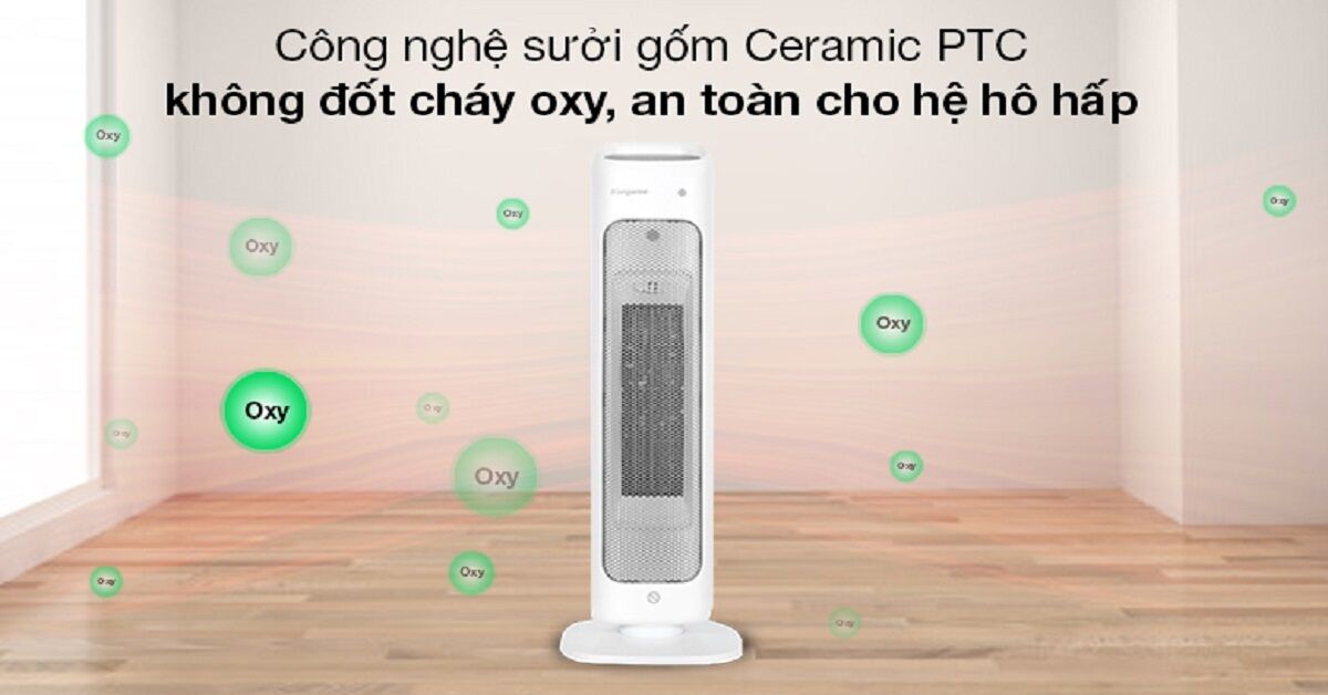Điểm danh 4 quạt sưởi gốm Kangaroo sưởi ấm hiệu quả, thiết kế đẹp cho gia đình bạn