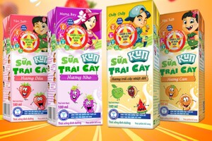 Điểm danh 5 loại sữa Kun Trái Cây mới nhất năm 2024