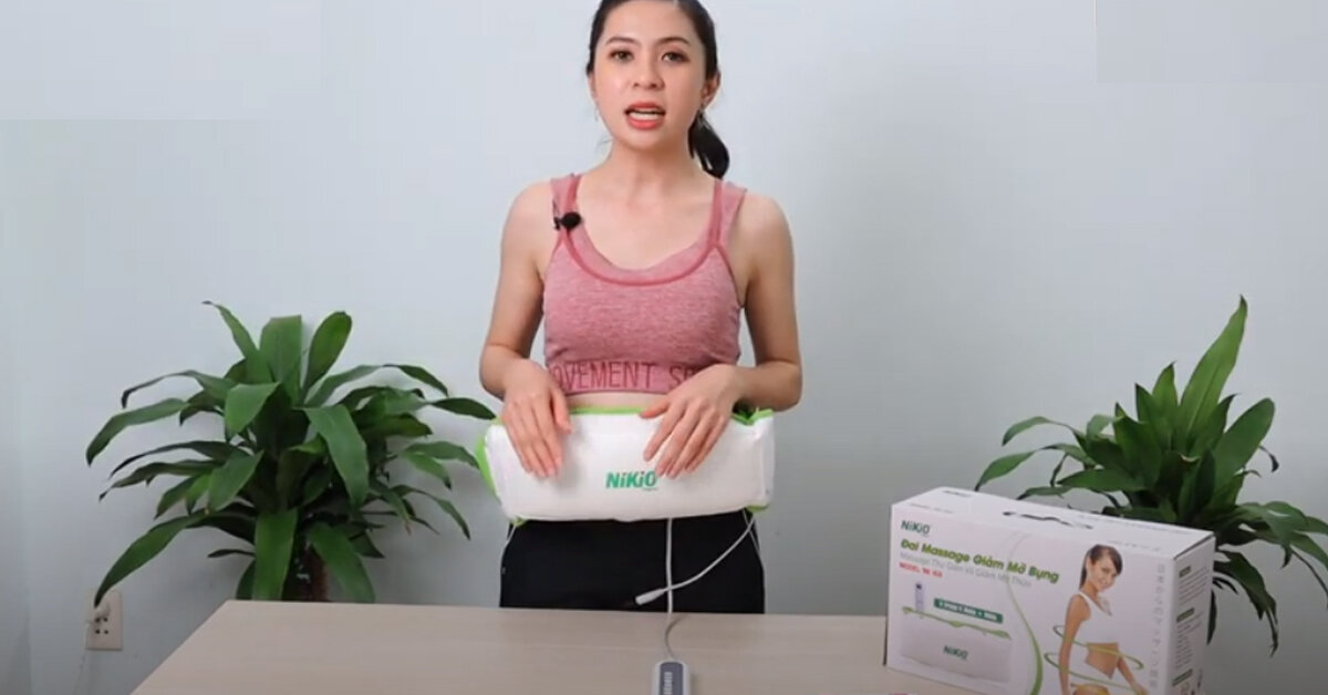 Điểm danh 6 đai massage giảm mỡ bụng hiệu quả nhất hiện nay