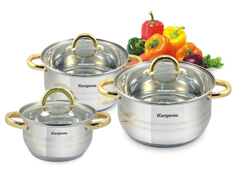 Điểm danh những bộ nồi inox 5 đáy cao cấp tốt nhất
