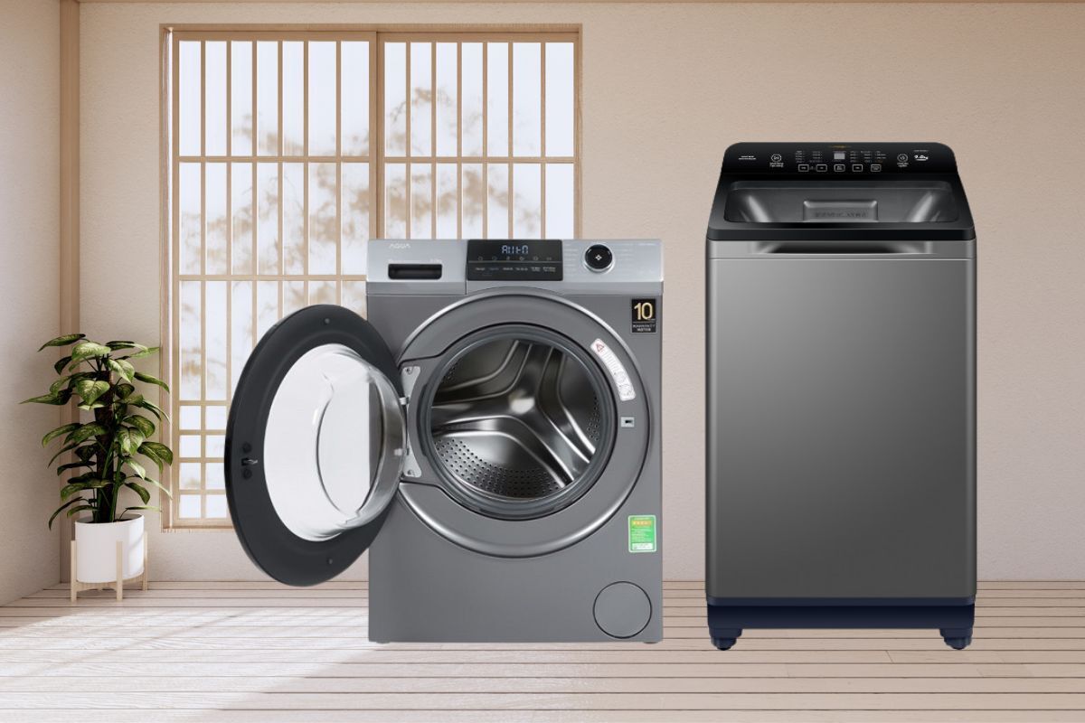 Điểm danh top 4 máy giặt Aqua 9kg giá rẻ đáng mua đầu năm 2024