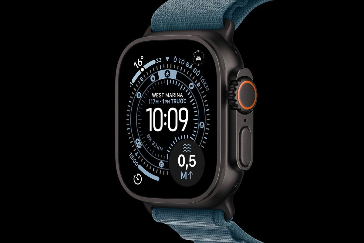 Điểm mặt loạt điểm mới "đáng đồng tiền bát gạo" trên đồng hồ Apple Watch Ultra 3