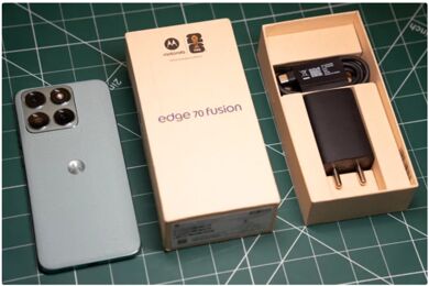 Điện thoại Motorola Edge 70 Fusion có màn hình 144 Hz, pin 7000 mAh, giá bán lại cực "ngon"