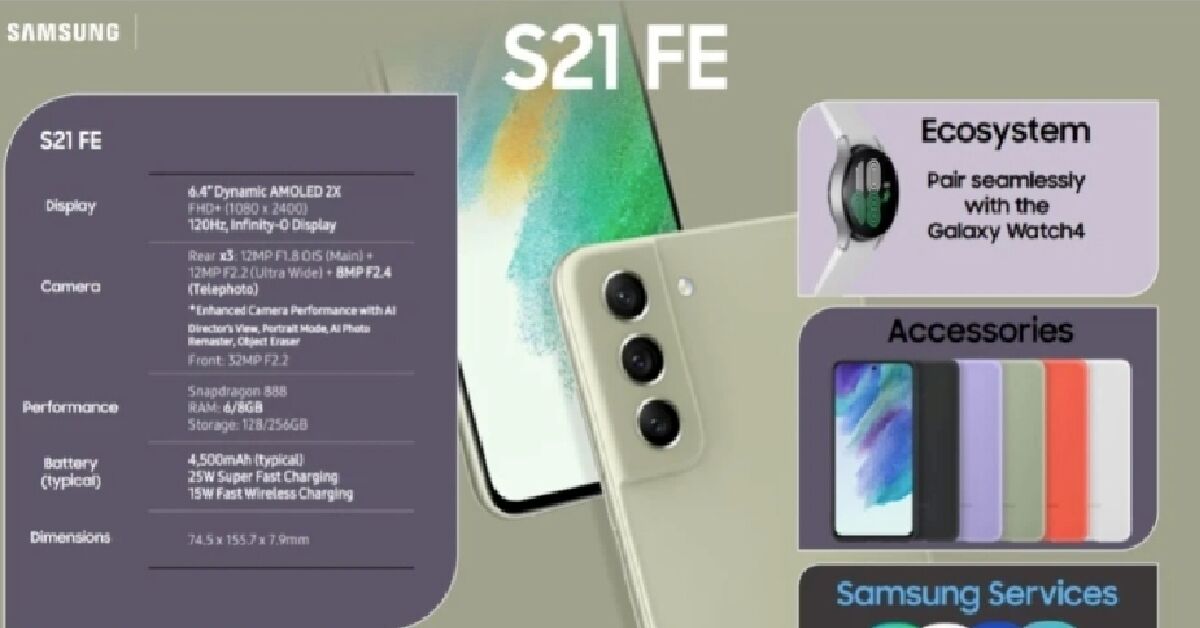 Điện thoại Samsung Galaxy S21 FE có gì đáng mong đợi?