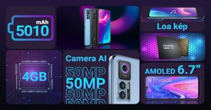 Điện thoại TCL 30+ giá 4,6 triệu đồng có trang bị gì ấn tượng?
