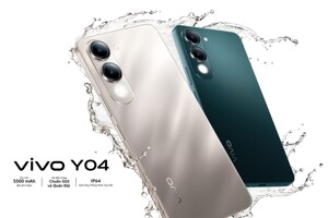 Điện thoại Vivo Y04 giá chỉ 2,9 triệu đồng mà bền chuẩn quân đội, pin khủng 5500 mAh