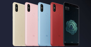 Điện thoại Xiaomi Mi 6X giá bao nhiêu tiền? Có những màu sắc nào?
