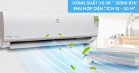 Điều hòa 12000BTU công suất bao nhiêu? Tốn bao nhiên điện mỗi giờ?