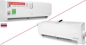 Điều hòa 9000 BTU inverter 1 chiều LG V10APFP hay LG V10ENW1 "đáng đồng tiền bát gạo" hơn?