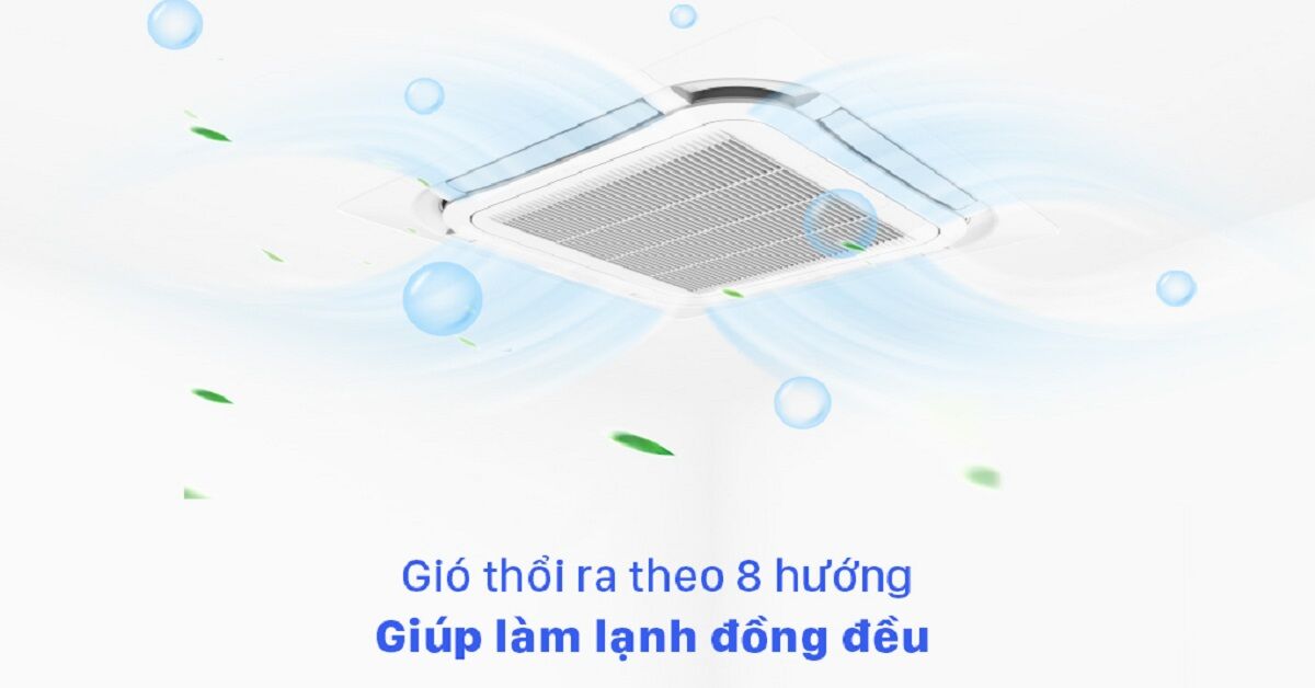 Điều hòa âm trần Gree 2.5 HP GU71T/A‐K/GUL71W/A‐K có gì đáng mua?