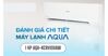 Điều hòa Aqua AQA-KCRV10XAW và 6 mẹo tiết kiệm năng lượng khi sử dụng