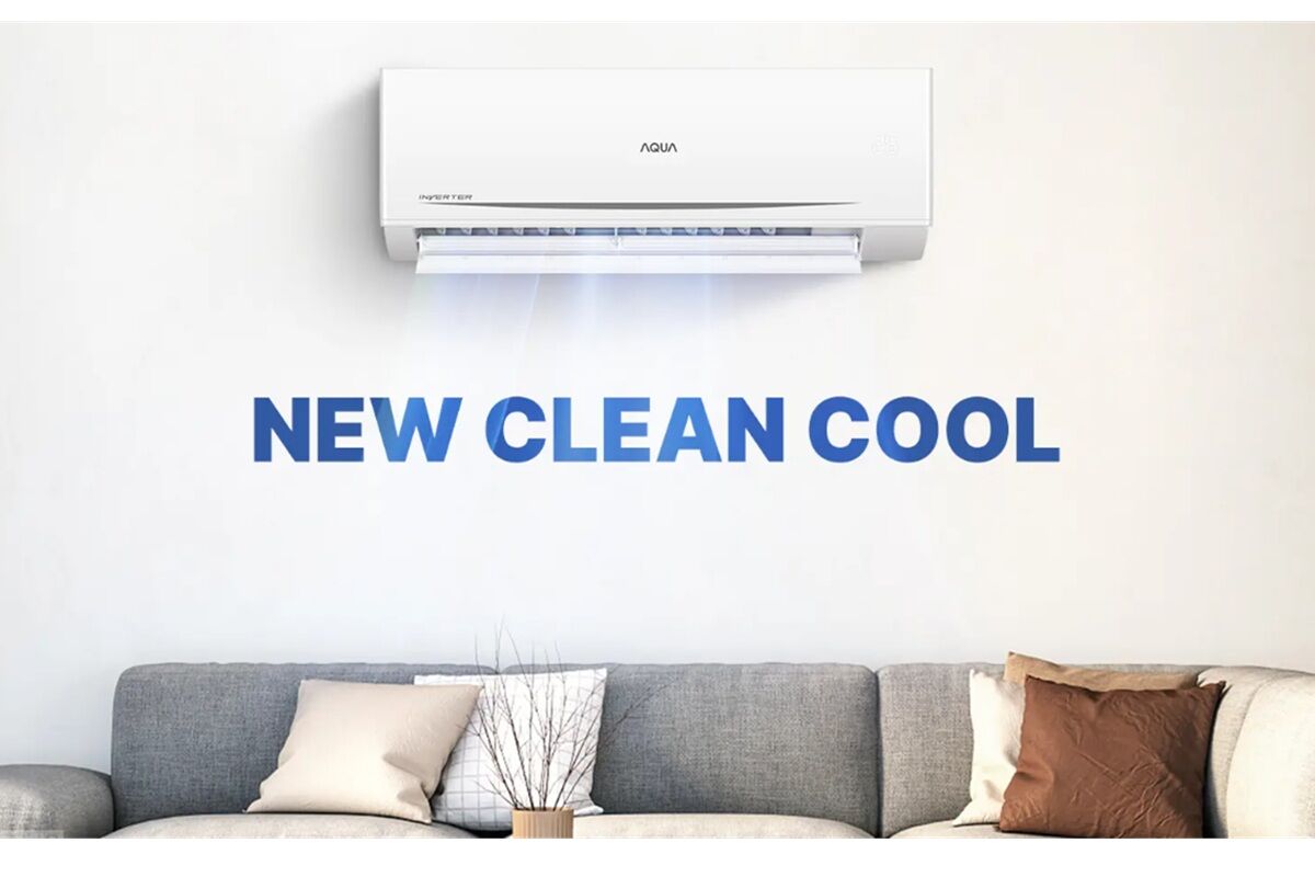 Điều hòa Aqua AQA-RV10QC2 giá chỉ hơn 5 triệu mà rất tiết kiệm điện, nhiều tính năng thông minh