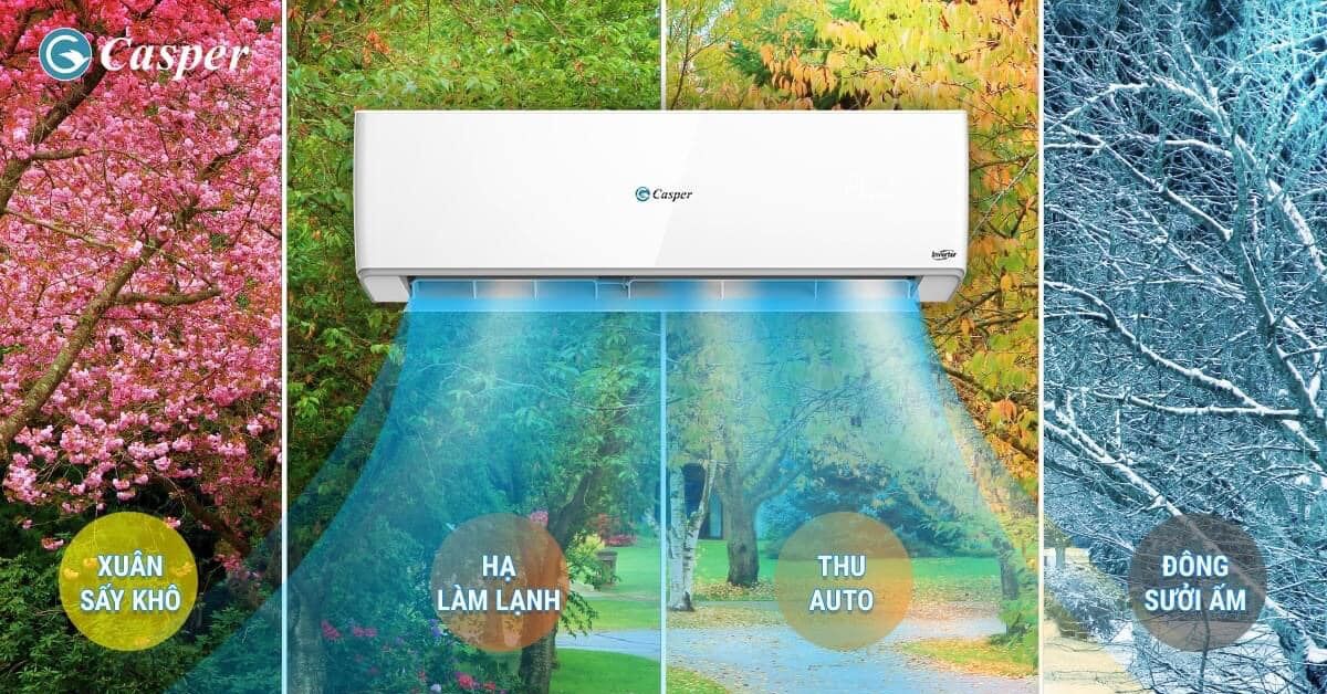 Điều hòa Casper 18000btu 2 chiều inverter GH-18TL32 có tốt không?