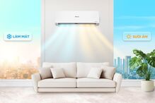 Điều hòa Casper QH-24IU36A giá "hạt dẻ", lựa chọn thực dụng cho gia đình Việt