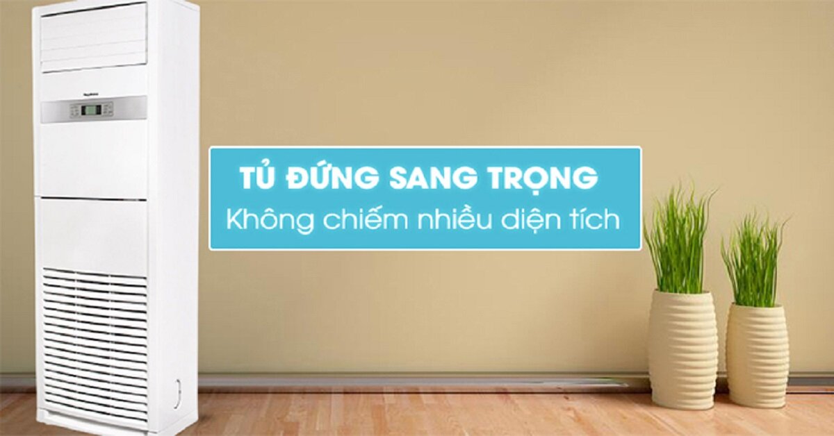 Điều hòa cây Nagakawa 50000 BTU 2 chiều NP-A50R1H21 gas R-410A có gì đáng mua?
