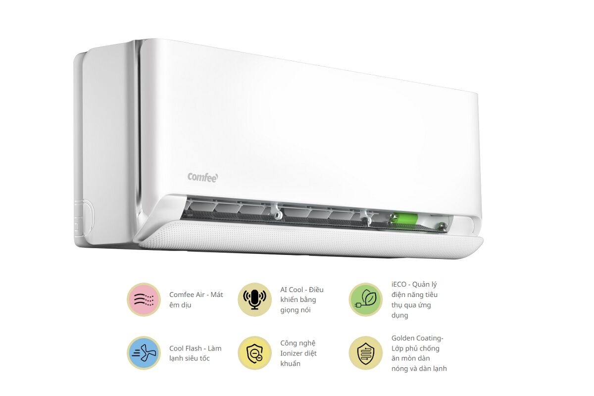 Điều hòa Comfee CFS-10VCB1 cực xịn, cực tiết kiệm điện mà giá chỉ 7 triệu đồng
